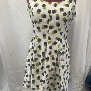Polka Dot Sleeveless Dress